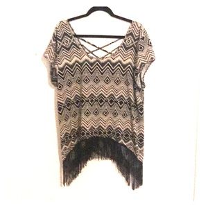 Women’s bohemian fringed blouse FESTIVAL!!